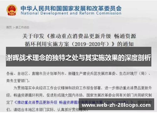 谢晖战术理念的独特之处与其实施效果的深度剖析