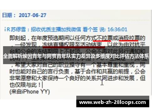 全面解析埃因青年与阿贾青年队实力差异及多维度对比评估方法体系